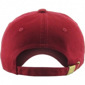 Skullies & Beanies Good Vibes Only Heart Breaker Daddy Dad Hat Baseball Cap Polo Style Adjustable Cotton - (5.1) Burgundy Dad...