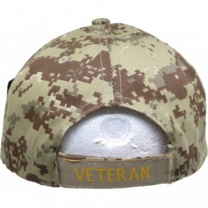Baseball Caps Purple Heart Vietnam Veteran Red Letter Shadow Mens Cap - Desert Digital - CI180NKDE9O $37.81