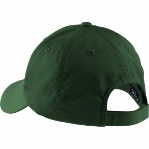 Baseball Caps Men's Dry Zone Nylon Cap - Forest Green - CU11QDSE5L5 $20.54
