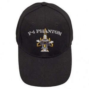 Baseball Caps F-4 Phantom Cap Black - CI18EDH79I4 $14.10