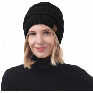 Skullies & Beanies Beanie for Women Knit Hat Cozy Winter Hats Thick Womens Hat Warm Beanie Hat Gifts for Women - C618WHN3LLM ...