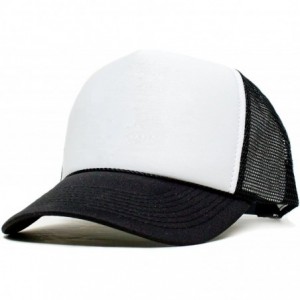 Baseball Caps Custom Mesh Baseball Caps Add Your Own Personalized Adjustable Sports Trucker Sun Hats - Pink - C8196444OKG $28.91