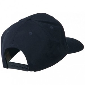 Baseball Caps Jamaica Flag Letter Patched High Profile Cap - Navy - CL11ND5PPWJ $25.73