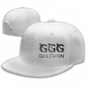 Baseball Caps Men&Women Baseball Hat Gennady Golovkin GGG Baseball Cap Black - White - CS18KZXIKRY $33.73