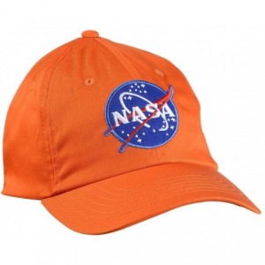 Baseball Caps Astronaut Cap Costume Headwear- Orange - Orange - CT18E9CQ7GX $22.43
