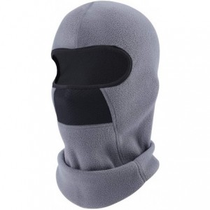 Balaclavas Balaclava Full Face Ski Mask Tactical Balaclava Hood Winter Hats Gear - Mesh-grey - CZ18L84GE4N $18.68