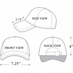 Baseball Caps Two Tone 100% Cotton Stonewashed Cap Adjustable Hat Low Profile Baseball Cap. - Dark Green - C812NW1O2P8 $21.70