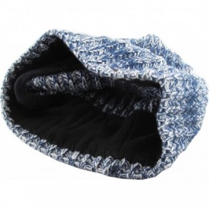 Skullies & Beanies Super Warm Slouchy Fleeced Long Beanie Warm Fur Lined Winter Knit Hat Thick Skull Cap - CE18GL5M7UU $26.86