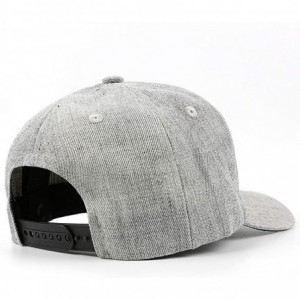 Baseball Caps Mens Womens Fashion Adjustable Sun Baseball Hat for Men Trucker Cap for Women - Grey-14 - CH18NNRT68M $35.35