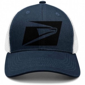 Baseball Caps Mens Womens USPS-United-States-Postal-Service-Logo- Printed Adjustable Dad Hat - Navy-blue-1 - CB18NUEIWQI $38.56