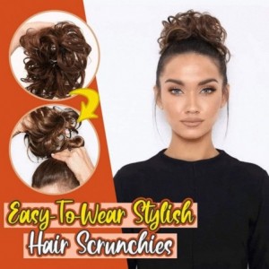Fedoras Extensions Scrunchies Pieces Ponytail - At - C418ZLYZZYD $21.72