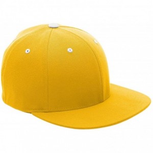Baseball Caps Pro Performance Contrast Eyelets Cap (ATB101) - Sport Athletic Gold/White - CX11UCUBENR $19.45