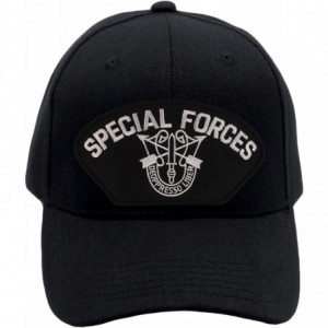 Baseball Caps US Special Forces Hat/Ballcap Adjustable One Size Fits Most (Multiple Colors & Styles) - Black - CU18IRZQINM $2...