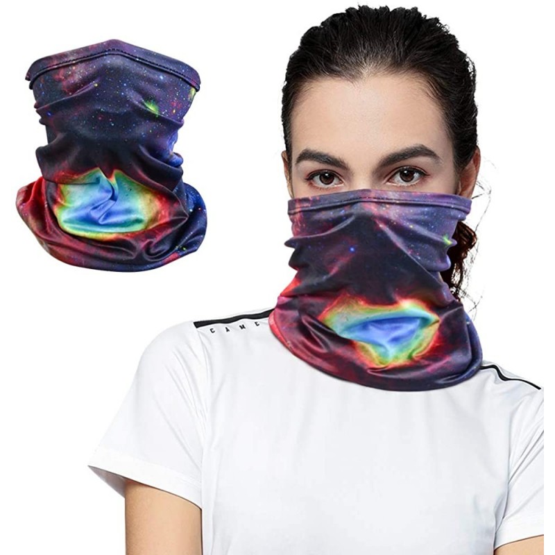 Balaclavas Bandana for Face Cover Dust Wind- Neck Gaiter Tube Mask Headwear- Face Cover for Women Men - Color 3 - CE199X6RY4R...