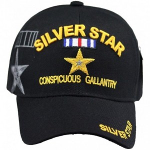 Baseball Caps Silver Star U.S. Military Cap Hat Official - C512IRXR425 $28.34