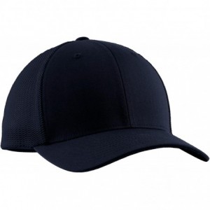 Baseball Caps Men's Flexfit Mesh Back Cap - True Navy/True Navy - CV11NGR9O4T $26.21