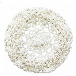 Berets Women's Light Beret Crochet Knitted Style for Spring Summer Fall - White - C0182OQO2EW $23.20