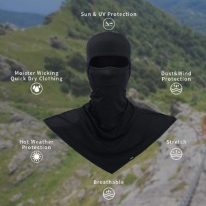 Balaclavas Balaclava Summer Protection Face Mask Breathable Motorcycle Hood Helmet Liners Outdoor Cycling Hiking Sports - C31...