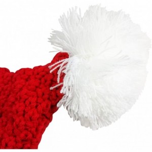 Skullies & Beanies Womens Beanie Winter Hat Scarf Set Slouchy Warm Snow Knit Skull Cap - _Santa - CI1887W3RHM $22.63