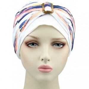 Skullies & Beanies Winter Beanie Hats Stylish Chemo Turban Headwear for Women - Soft- Stylish- Warm - Colored Clouds - CZ194C...
