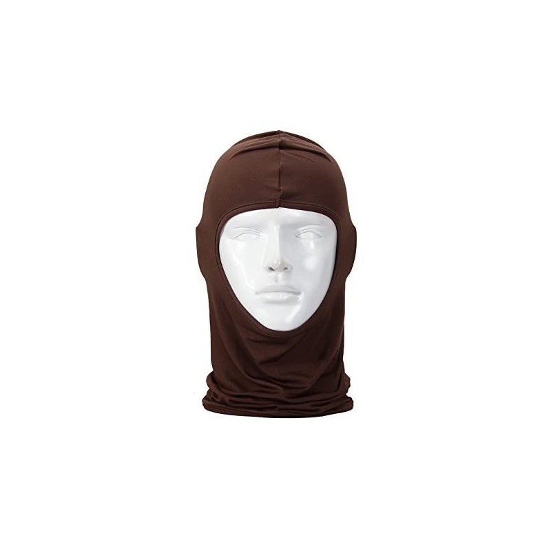 Balaclavas Balaclava Face Mask Windproof Ski Mask Face Cover for Cold Weather - Coffee - C611NCKCSMZ $18.94