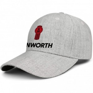 Baseball Caps W900-Trucks Baseball Cap for Men Novel Adjustable Mesh Hat Dad Strapback Hats - Grey-1 - CA18AH0Q29S $38.49