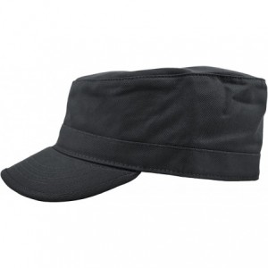 Baseball Caps Daily Wear Men's Army Cap- Cadet Military Style Hat - Dark Gray - C7184UIX8L9 $19.09
