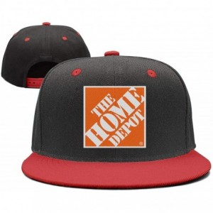 Baseball Caps Mens Womens Adjustable The-Home-Depot-Orange-Symbol-Logo-Custom Running Cap Hat - Red-15 - C718QKCX2WW $38.60