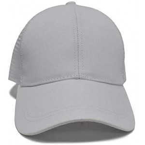 Baseball Caps Ponytail Trucker Hats & Baseball Caps for Women- Adjustable- Sports- Fitness - Trucker White - CE18NQQAUED $20.16