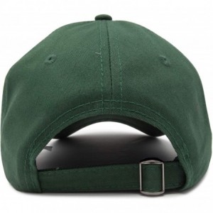 Baseball Caps Rainbow Baseball Cap Womens Hats Cute Hat Soft Cotton Caps - Dark Green - CJ18MD35OSW $21.64