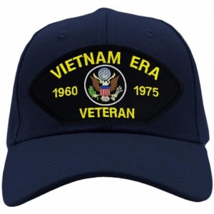 Baseball Caps US Military - Vietnam Era Veteran Hat/Ballcap Adjustable One Size Fits Most - Navy Blue - CW18OOT07T0 $52.76