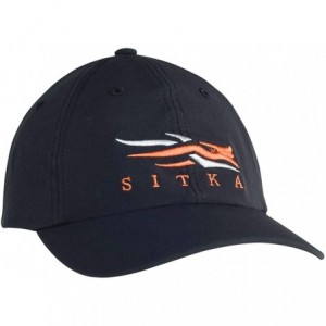 Baseball Caps SITKA Gear Men's Sitka Quick-Dry Water-Resistant Stretchy Hunting Ball Cap - Black - CZ18DR06UAR $29.53