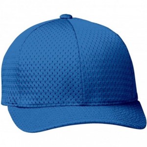 Baseball Caps Athletic Mesh - Structured Hat- Royal Blue - CH115GT8YDH $13.64