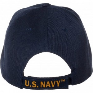 Baseball Caps Officially Licensed USS Dwight D. Eisenhower CVN-69 Embroidered Navy Blue Baseball Cap - CD1802O2HGC $29.85