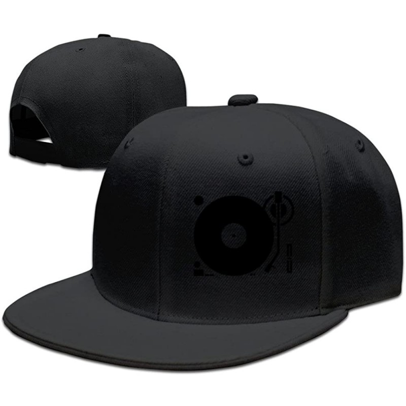 Baseball Caps Adjustable Fashion Headphones Snapback Baseball - Black - CT12MXTFW5V $22.42