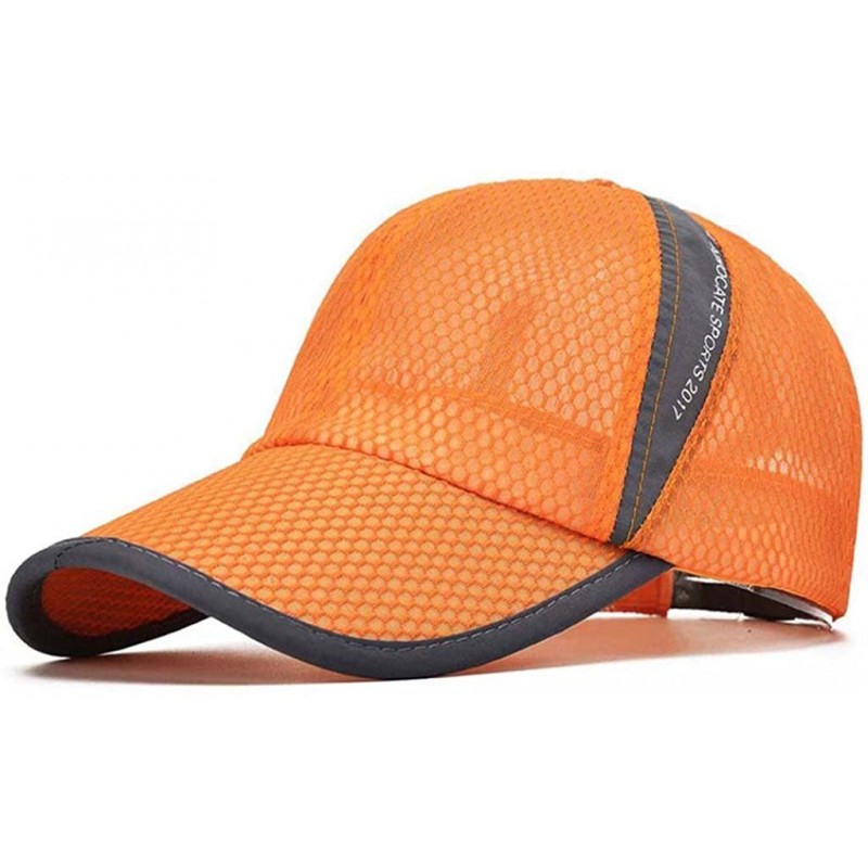 Sun Hats Unisex Summer Baseball Hat Sun Cap Lightweight Mesh Quick Dry Hats Adjustable Cap Cooling Sports Caps - C318TUZS7KT ...