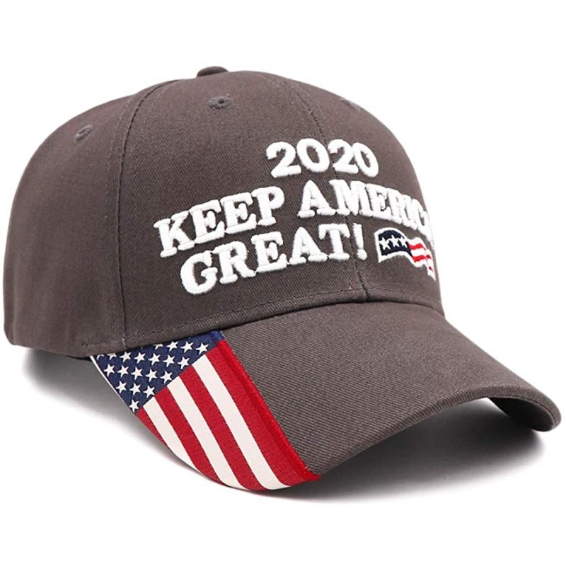 Baseball Caps Trump 2020 Keep America Great Campaign Embroidered USA Flag Hats Baseball Trucker Cap for Men and Women - CN18Y...
