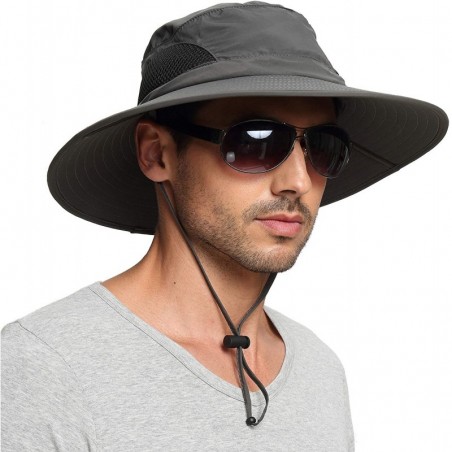 Sun Hat for Men/Women- Sun Protection Wide Brim Bucket Hat Waterproof ...