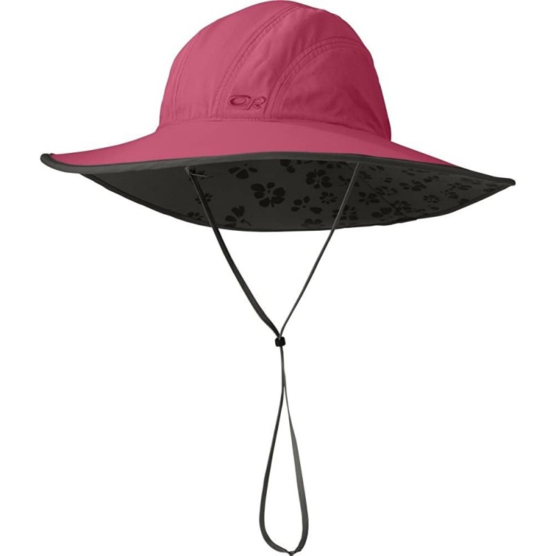 Sun Hats Women's Oasis Sombrero Sun Hat - Mulberry - CI11F1FVO6P $111.28