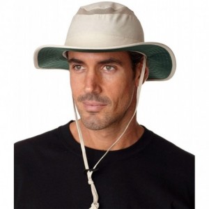 Sun Hats OB101 Outback Hat - Khaki - L - Stone - CA117S3MBH9 $52.59
