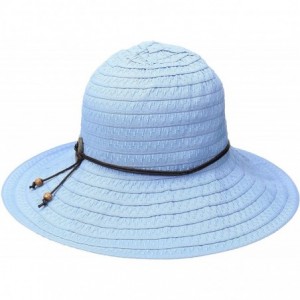 Sun Hats Women's Coconut Ring Safari Sun Hat - Periwinkle - CW12O75IQI8 $62.56