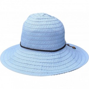 Sun Hats Women's Coconut Ring Safari Sun Hat - Periwinkle - CW12O75IQI8 $64.87