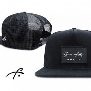 Baseball Caps Trucker Hat for Men & Women. Snapback Mesh Caps - Black - CJ18EEI88LH $47.21