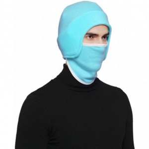 Skullies & Beanies Fleece 2 in 1 Hat/Headwear-Winter Warm Earflap Skull Mask Cap Outdoor Sports Ski Beanie for Men&Women - Sk...