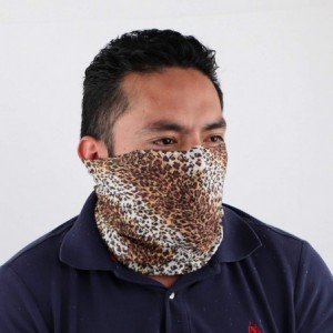 Balaclavas Seamless Face Mask Bandanas for Dust- Outdoors- Festivals- Sports - Animal Brown - C1198D80Q7A $15.53