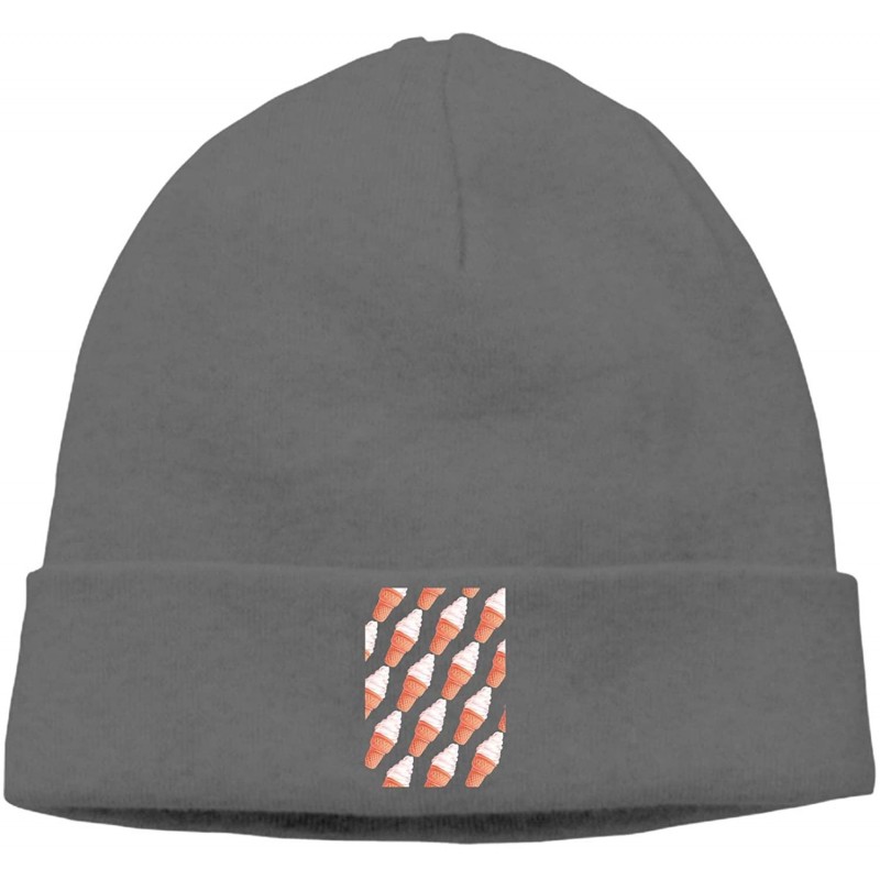 Skullies & Beanies Unisex Ice Creams Hats for Mens Women Hip Hop Hats Boys & Girls-Fall and Winter Wear - Ice Creams4 - CW18N...