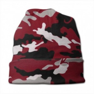 Skullies & Beanies Unisex Camo Camouflage Beanie Baggy Hat Slouchy Skull Beanie for Men Women - Alabama Camouflage - CF193G5H...