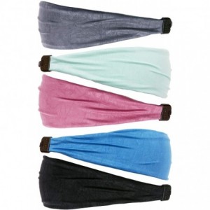 Headbands Adjustable & Stretchy Crushed Xflex Wide Headbands for Women Girls & Teens - C718YQIMQ0G $53.70