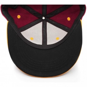 Baseball Caps Mens Womens Adjustable The-Home-Depot-Orange-Symbol-Logo-Custom Running Cap Hat - Maroon-8 - CZ18QI8CIN7 $34.45