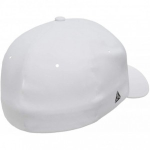 Baseball Caps Flexfit Delta 180 Ballcap - Seamless- Lightweight- Water Resistant Cap w/Hat Liner - White - C118GUYZQGR $39.07